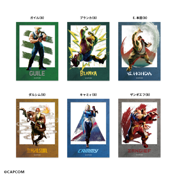 極レア品】非売品・CAPCOMストリートファイターカード【16キャラ】クリア