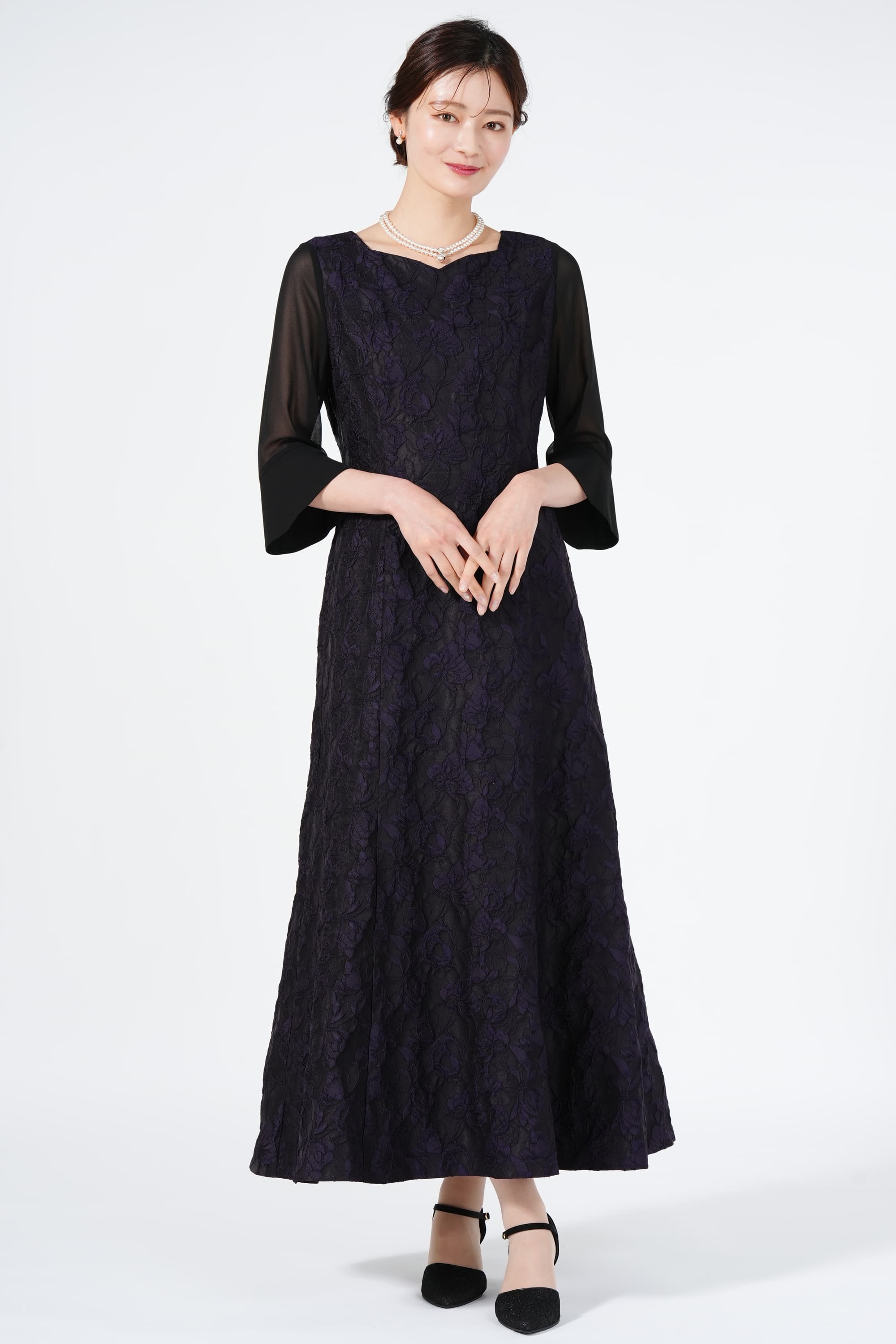 セットで大変お得‼️ マリココウガ 東京ソワール ロングドレス