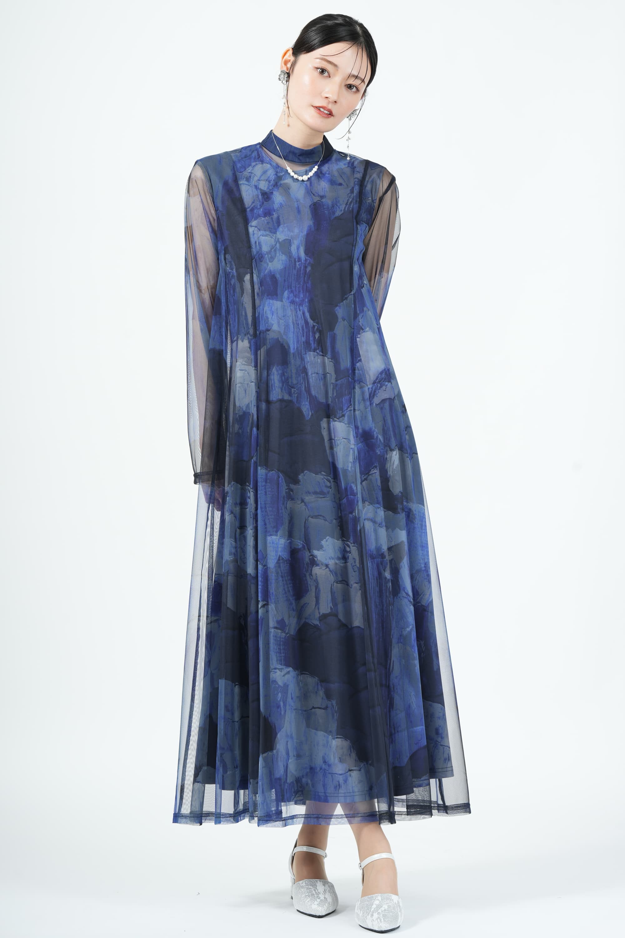 Ameri vintage PAISLEY EMBROIDERY DRESS（ワンピース）｜Ameri