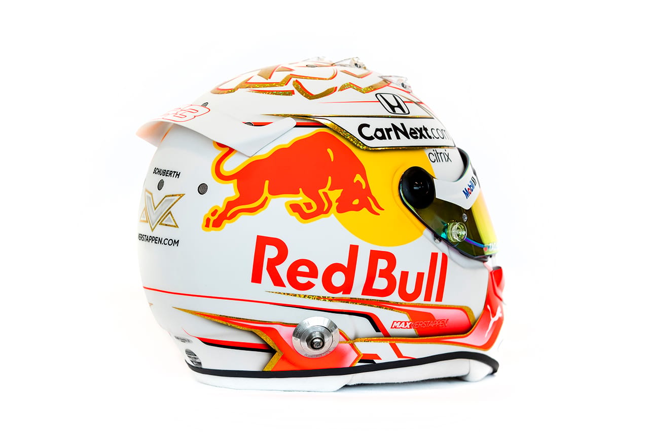 2021 レッドブル ホンダ F1 フェルスタッペン オランダ 1/2ヘルメット