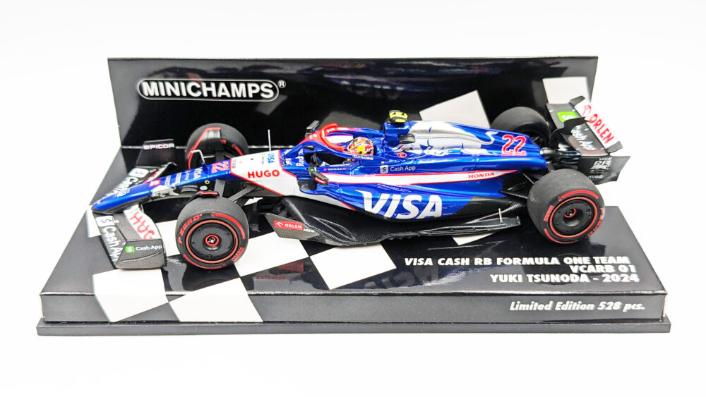 2024 F1日本GP限定角田裕毅ミニカースパーク製