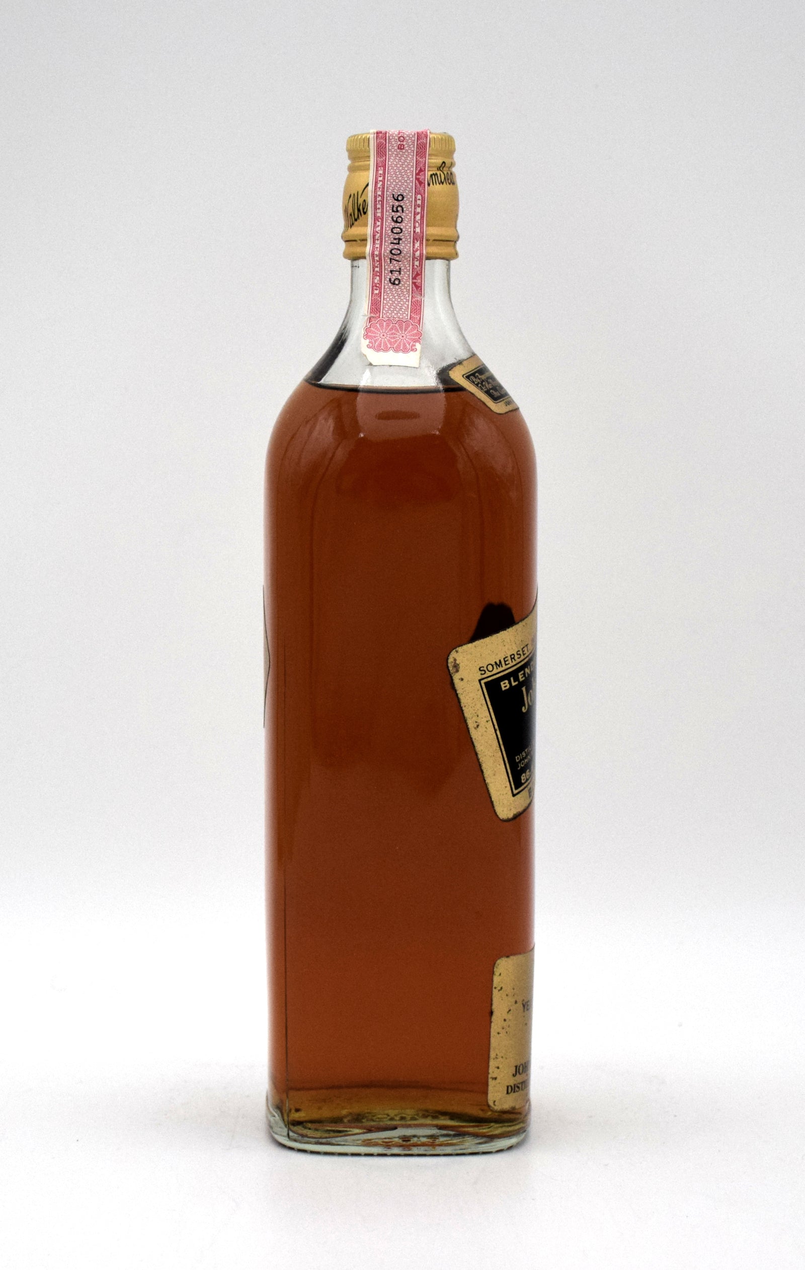 Johnnie Walker 'Black Label' 12 Year Single Malt Scotch (1970's