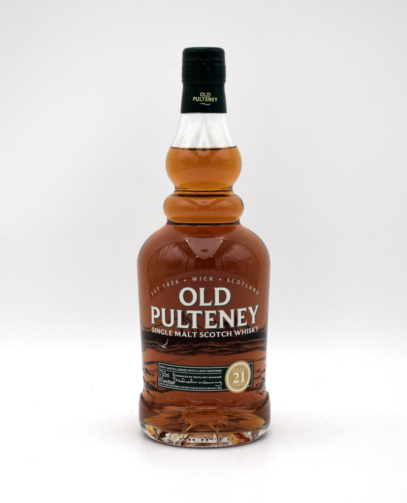 Old Pulteney 21 Year Single Malt Scotch – FineLiquors