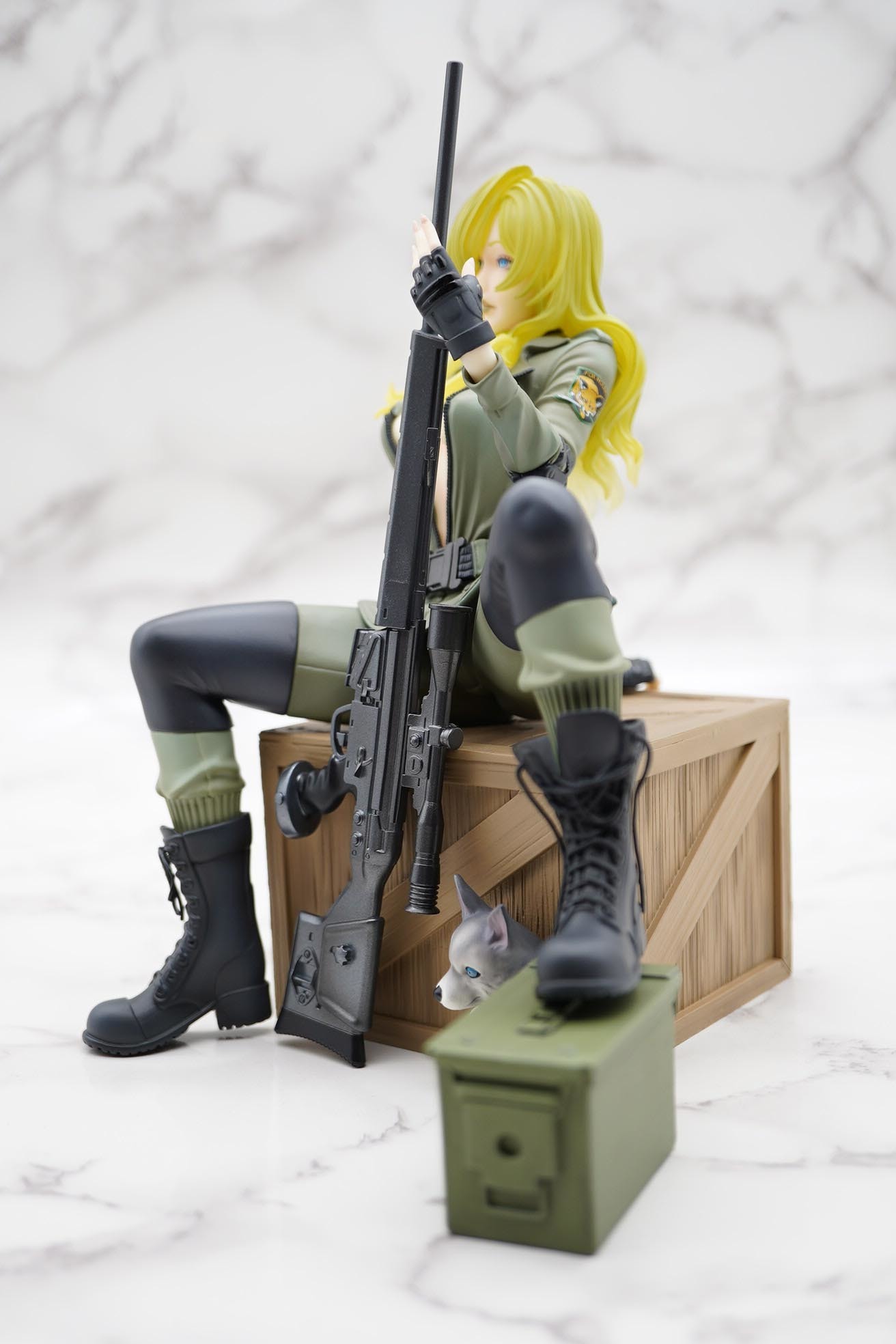 メタルギア ソリッド美少女 スナイパーウルフ 1/7 完成品フィギュア