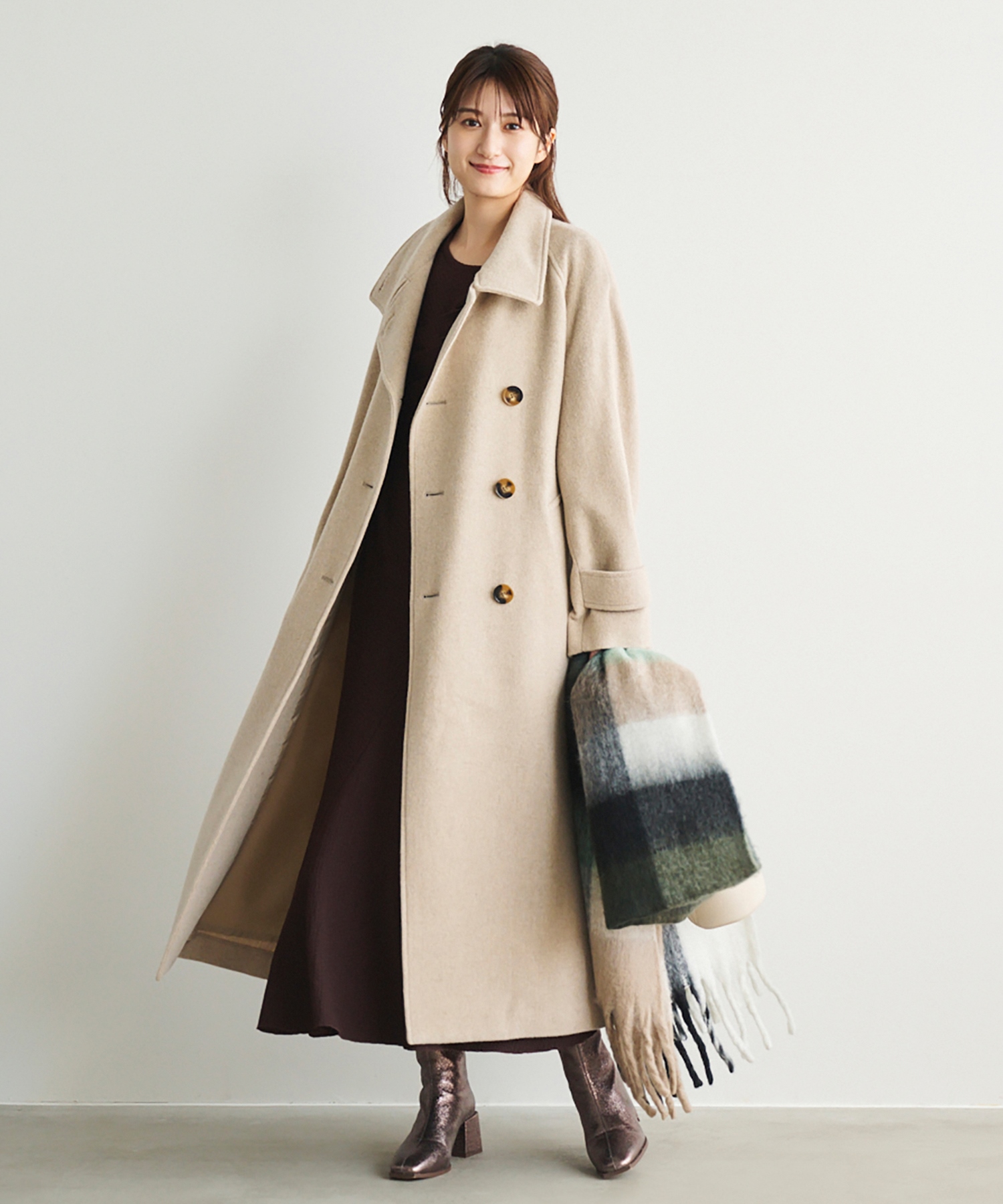 インペリアルモッサトレンチコート｜PETAL ONLINE（ペタルオンライン）