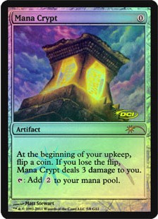 EN]魔力の墓所/Mana Crypt[MPS][部分光沢] MTG 魔力の墓所 Mana Crypt
