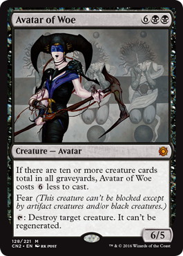 Foil】《悲哀の化身/Avatar of Woe》[PCY] 黒R | 日本最大級 MTG通販