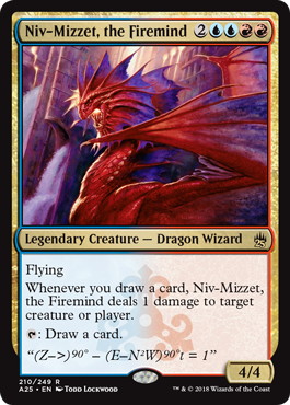 MTG PSA8 火想者ニヴ＝ミゼット (GPT, 初版) 日本語 Foil Foil】《火想
