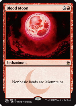 Foil】《血染めの月/Blood Moon》[9ED] 赤R | 日本最大級 MTG通販