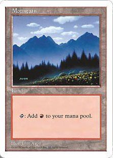 B)《山/Mountain》[5ED] 土地 | 日本最大級 MTG通販サイト「晴れる屋」