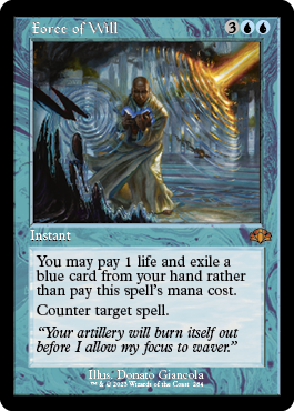 意志の力/Force of Will》[ALL] 青U | 日本最大級 MTG通販サイト