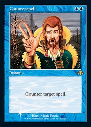 MTG foil 対抗呪文/Counterspell Foil】《対抗呪文/Counterspell》[7ED
