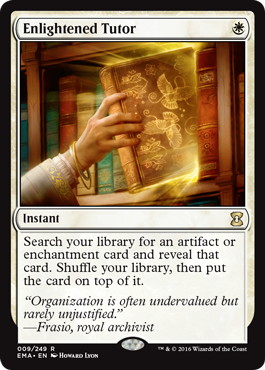 Foil】《悟りの教示者/Enlightened Tutor》[EMA] 白R | 日本最大級 MTG