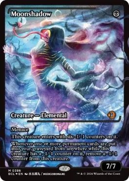 月影 MTG 日本語版 3枚 Foil】(313)□ショーケース□《月影/Moonshadow