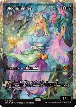 フラクチャー・Foil】(400)□ショーケース□《花を手入れする者/Bloom