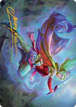 MTG 魔導の力を持つ少女、ティナ foil FOIL)(フルアート)(0204)魔導の