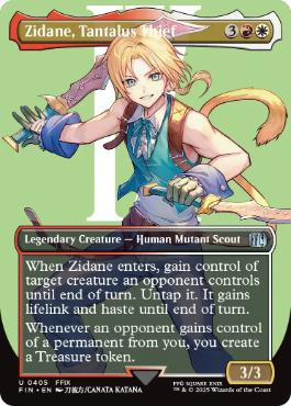 405)□ボーダーレス□《陽気な義賊、ジタン/Zidane, Tantalus Thief