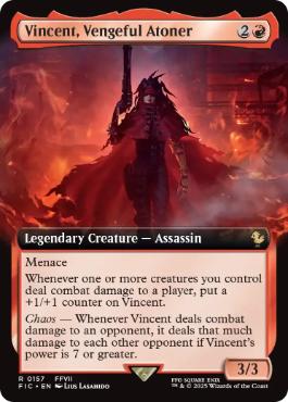 MTG ヴィンセント・ヴァレンタイン FIN 拡張 英語版FOIL ヴィンセント