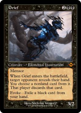 Foil】(007)□旧枠□《悲嘆/Grief》[H2R] 黒R | 日本最大級 MTG通販