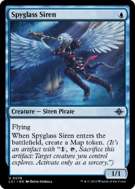 mtg 稀少 英語版 FOIL 遠眼鏡のセイレーン プロモ 4枚セット lci mtg
