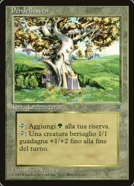 Foil】□旧枠□《ペンデルヘイヴン/Pendelhaven》[TSB] 土地R | 日本