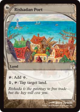 241)《リシャーダの港/Rishadan Port》[MB2] 土地R | 日本最大級 MTG