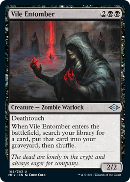 108)《不快な納墓役/Vile Entomber》[MH2] 黒U | 日本最大級 MTG通販