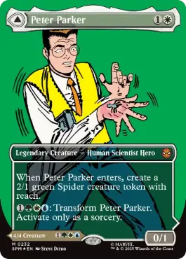 Foil】(232)□ボーダーレス□《ピーター・パーカー/Peter Parker