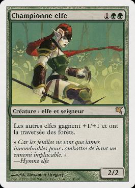 foil 7ED・エルフのチャンピオン/Elvish Champion 7ED)エルフの