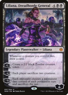 □絵違い□《戦慄衆の将軍、リリアナ/Liliana, Dreadhorde General