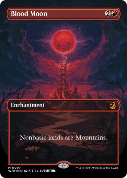 血染めの月 MPS マスターピース foil Foil】《血染めの月/Blood Moon