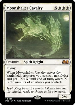 021)《月揺らしの騎兵隊/Moonshaker Cavalry》[WOE] 白R | 日本最大級