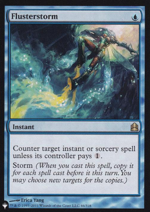 Foil】(163)《狼狽の嵐/Flusterstorm》[MB2] 青R | 日本最大級 MTG通販