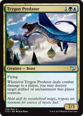 三角エイの捕食者/Trygon Predator》[C15] 金U | 日本最大級 MTG通販