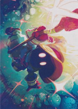 MTG FF迷える黒魔道士、ビビ【拡張アート】 迷える黒魔道士、ビビ/Vivi