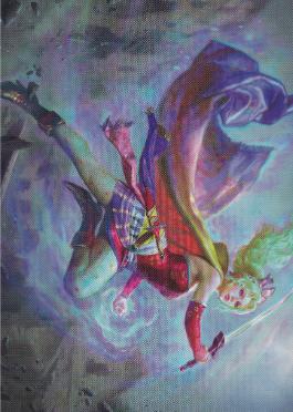 Mtg FOIL 魔導の力を持つ少女、ティナ (全面アート版) 英語版 FOIL]