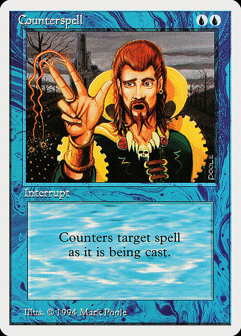 買取：【Foil】(331)□ボーダーレス□《対抗呪文/Counterspell》[SLD