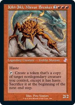 Foil】(346)□旧枠□《鏡割りのキキジキ/Kiki-Jiki, Mirror Breaker