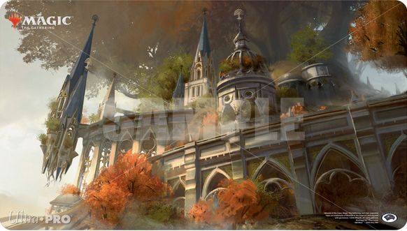 寺院の庭 Rob Alexander mtg プレイマット ラヴニカ 寺院の庭 Rob