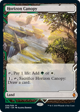 mtg 未来予知 Horizon Canopy / 地平線の梢 英4枚 地平線の梢/Horizon