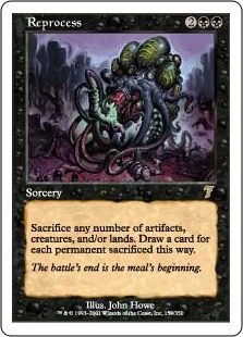 再処理/Reprocess》[USG] 黒R | 日本最大級 MTG通販サイト「晴れる屋」