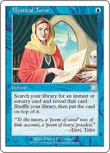 買取：《神秘の教示者/Mystical Tutor》[6ED] 青U | 日本最大級 MTG
