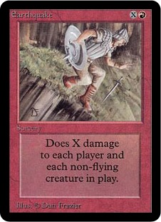 地震/Earthquake》[LEA] 赤R | 日本最大級 MTG通販サイト「晴れる屋」