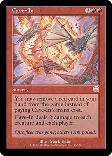 mtg 落盤 Cave-In MMQ 英語 マジック：ザ・ギャザリング 落盤/Cave-In