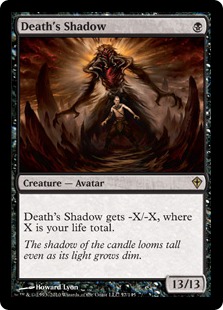 Foil】《死の影/Death's Shadow》[WWK] 黒R | 日本最大級 MTG通販