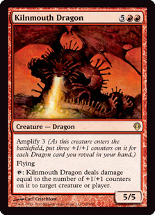 MTG FOIL 英語 窯口のドラゴン 窯口のドラゴン/Kilnmouth Dragon》[LGN] 赤