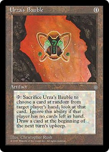 MTG ウルザのガラクタ FOIL Urza's Bauble 未来予知枠 英語 MTG ウルザ