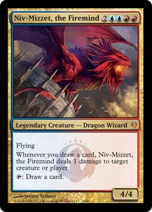 Foil 火想者ニヴ＝ミゼット/Niv-Mizzet ゲームデープロモ その2 Foil