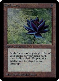 MTG Blacker Lotus 英語版 マジックザギャザリング Black Lotus》[LEA