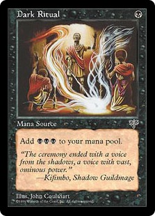 MTG 暗黒の儀式 foil 英語版 MTG 暗黒の儀式 MMQ 英語 foil 1枚 Foil